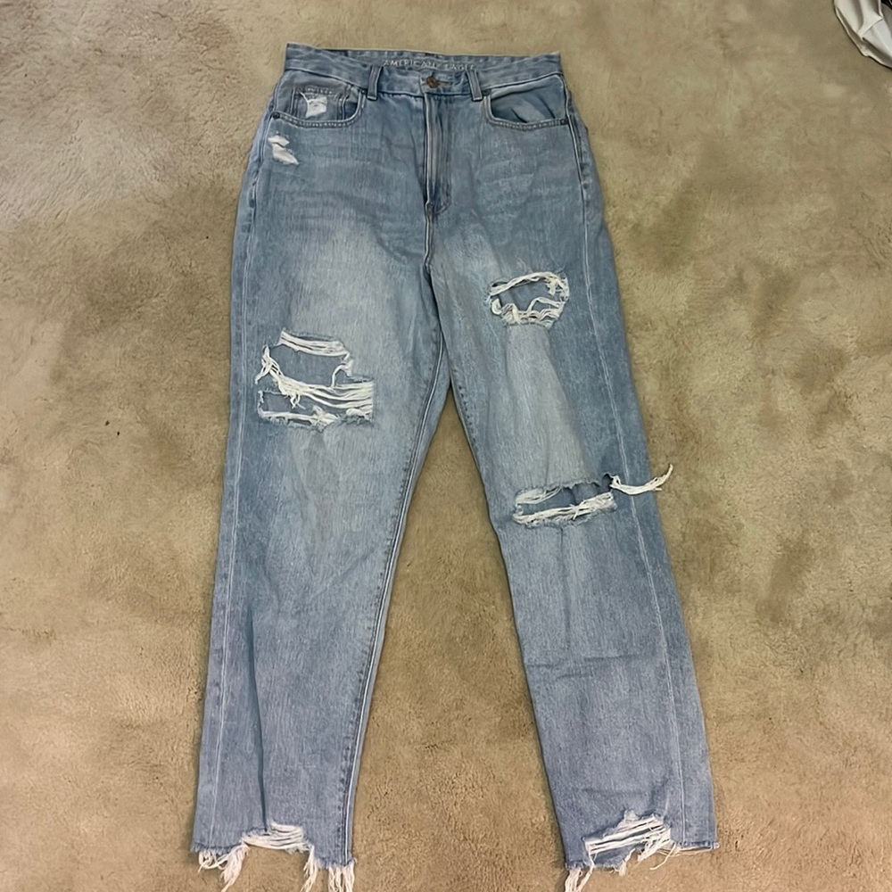 American Eagle curvy mom jeans